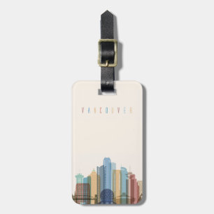 Vancouver, Canada   City Skyline Luggage Tag