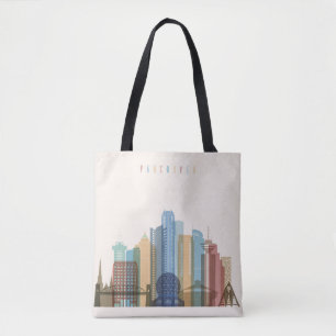 Vancouver, Canada   City Skyline Tote Bag
