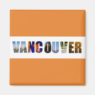 Vancouver Canada City Travel Photos Magnet