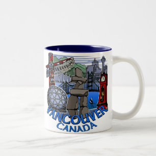 Vancouver Canada Coffee Cups Mugs & Glasses