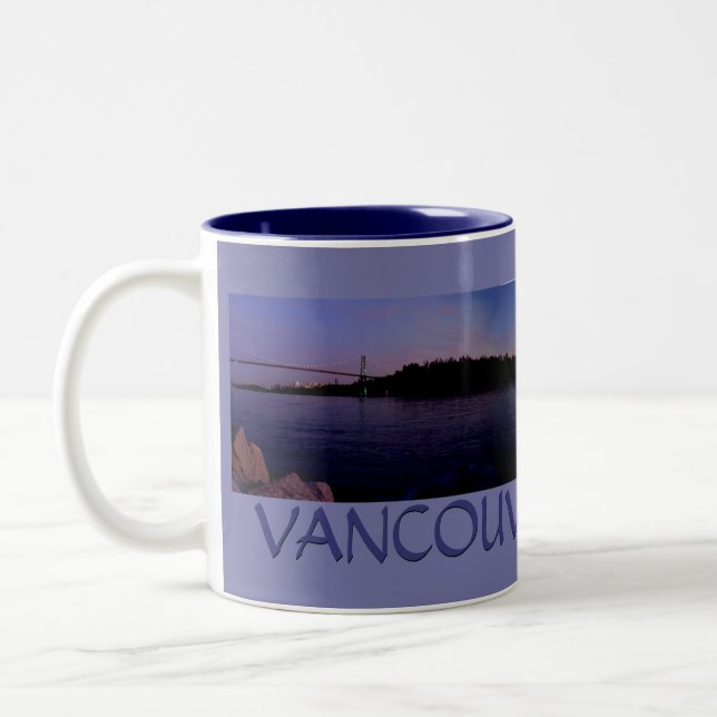 Vancouver Canada Coffee Cups Mugs & Glasses (Left)