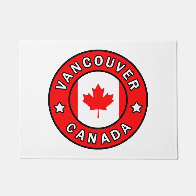 Vancouver Canada Doormat (Front)