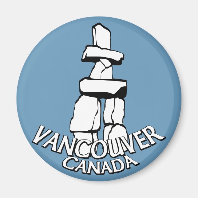Vancouver Canada Fridge Magnets Souvenir Magnets (Front)