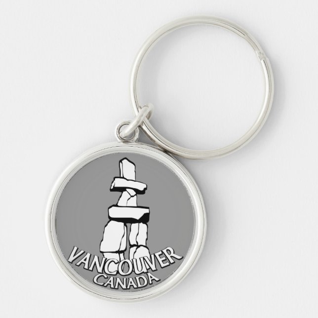Vancouver Canada Key Chain Vancouver Souvenirs (Front)