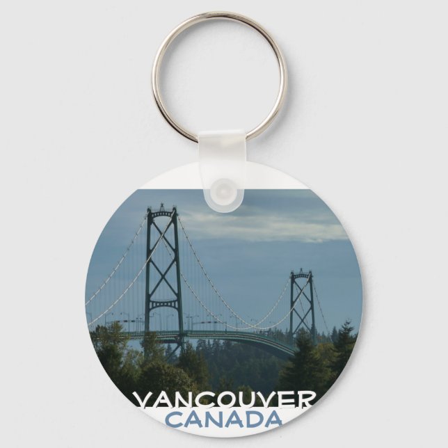 Vancouver Canada Key Chain Vancouver Souvenirs (Front)