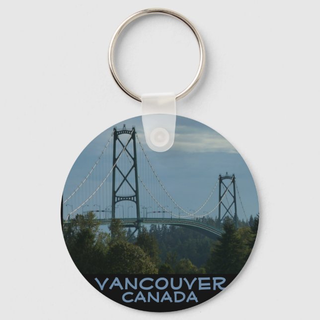Vancouver Canada Key Chain Vancouver Souvenirs (Front)
