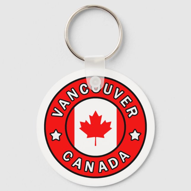 Vancouver Canada Key Ring (Front)
