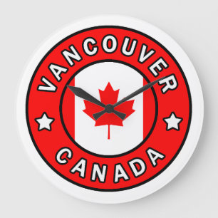 Vancouver Canada Large Clock