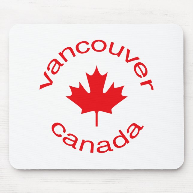Vancouver Canada Mouse Mat (Front)