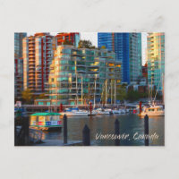 Vancouver, Canada: Oil Painting Photograph