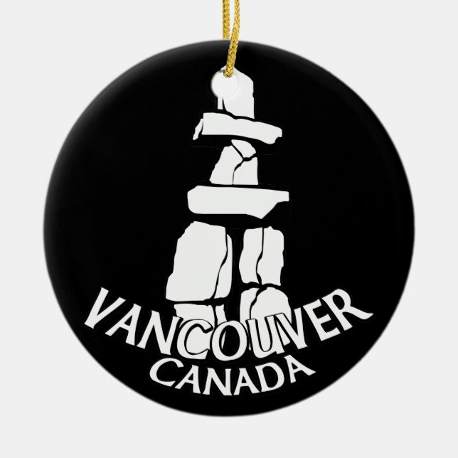 Vancouver Canada Ornament Souvenir Decoration (Front)