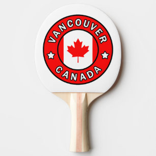 Vancouver Canada Ping Pong Paddle