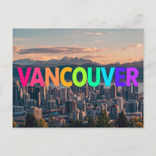 Vancouver canada postcard
