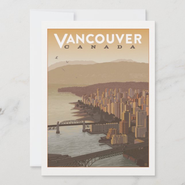 Vancouver Canada | Save the Date - Photo (Front)