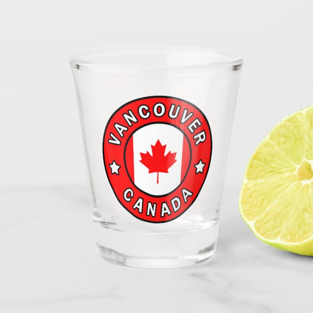 Vancouver Canada Shot Glass (Front)