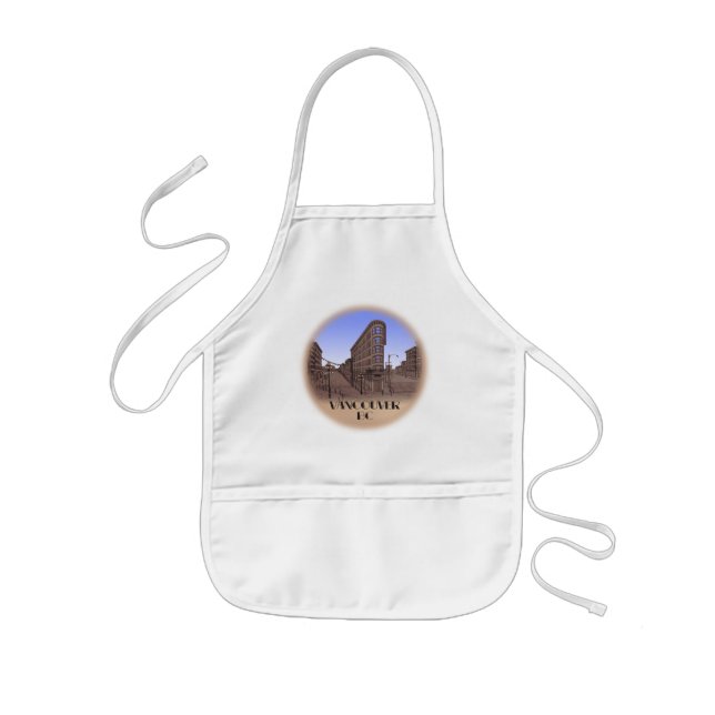 Vancouver Canada Souvenir Apron & Cooking Gifts (Front)