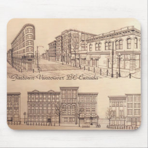 Vancouver Canada Souvenir Mouse Pad Gastown Gifts