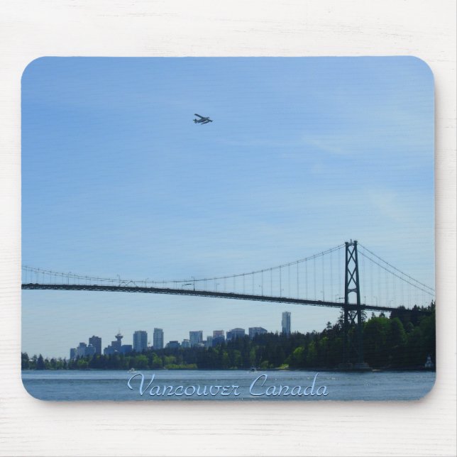 Vancouver Canada Souvenir Mouse Pad Vancouver Gift (Front)