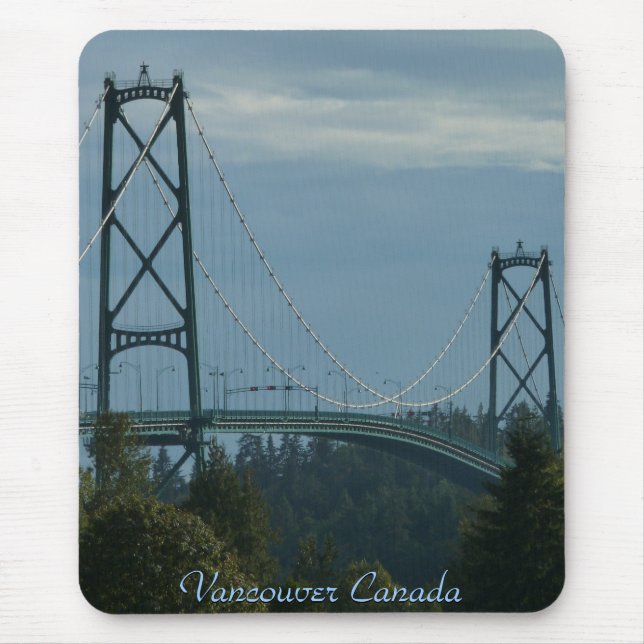 Vancouver Canada Souvenir Mouse Pad Vancouver Gift (Front)