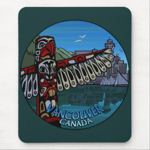 Vancouver Canada Souvenir Mousepad Vancouver Gifts