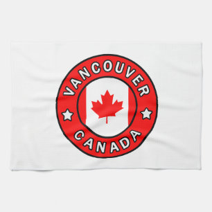 Vancouver Canada Tea Towel