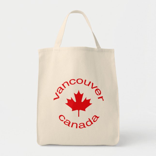 Vancouver Canada Tote Bag (Front)