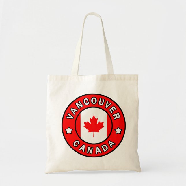 Vancouver Canada Tote Bag (Front)