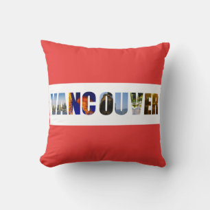 Vancouver Canada Travel Photos Cushion