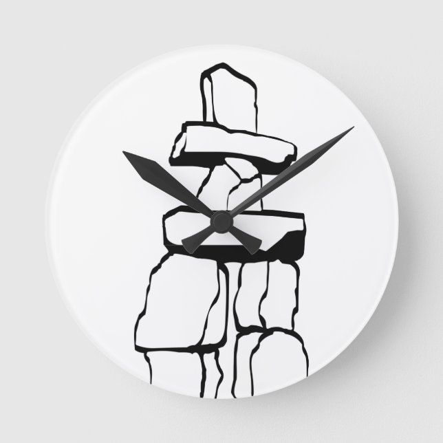 Vancouver Clock Gifts Decor First Nations Clock (Front)