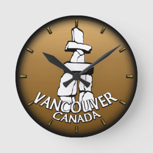 Vancouver Clock Gifts Decor First Nations Clock