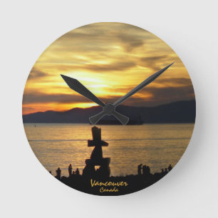 Vancouver Clock Gifts Decor Vancouver Wall Clock
