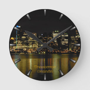 Vancouver Clock Gifts Decor Vancouver Wall Clock