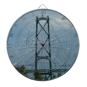 Vancouver Dartboard Lions Gate Souvenir Dartboard