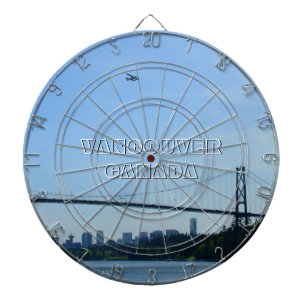 Vancouver Dartboard Lions Gate Souvenir Dartboard