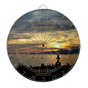 Vancouver Dartboard Vancouver Souvenir Dartboard