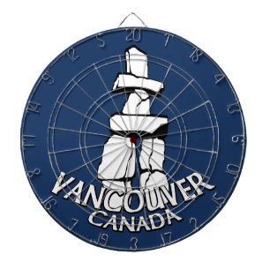 Vancouver Dartboard Vancouver Souvenir Dartboard