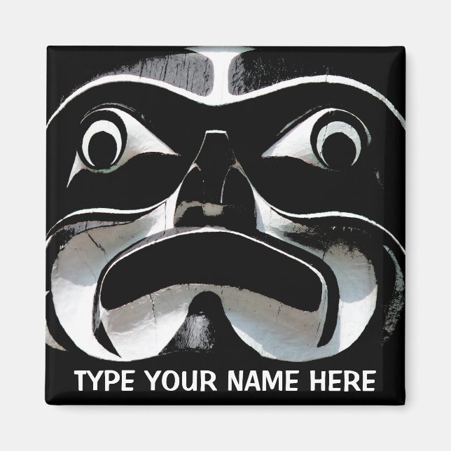 Vancouver Fridge Magnets Personalised Souvenirs (Front)