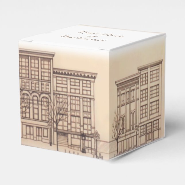Vancouver Gift Box Personalised Gastown Gift Boxes (Front Side)