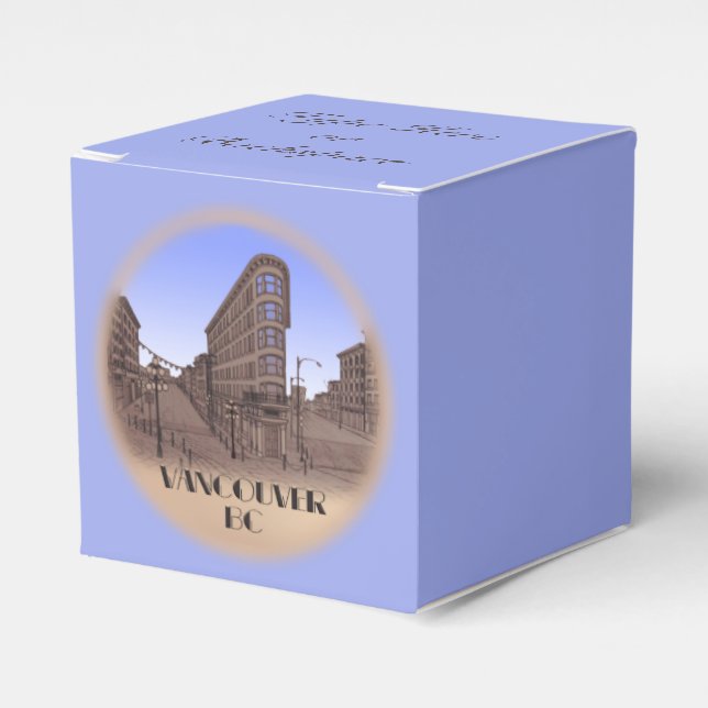 Vancouver Gift Box Personalised Gastown Gift Boxes (Front Side)