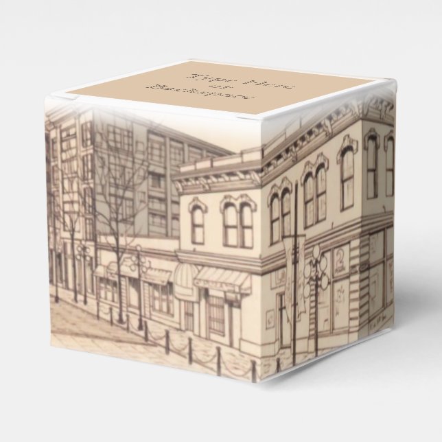 Vancouver Gift Box Personalised Gastown Gift Boxes (Front Side)