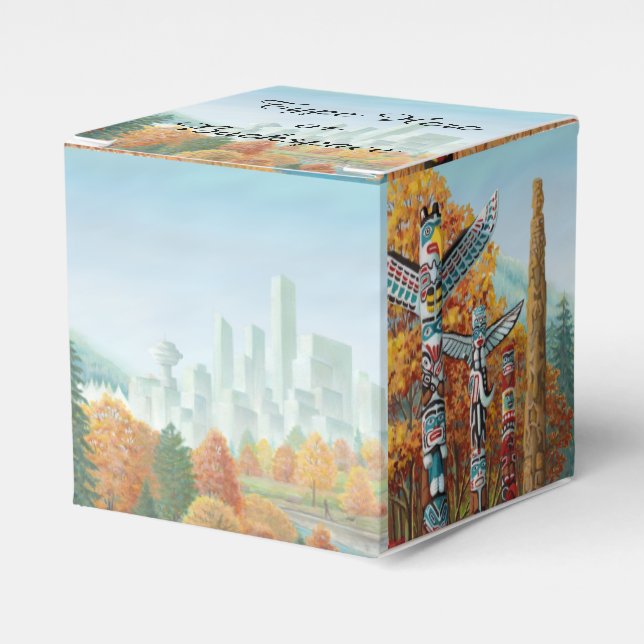 Vancouver Gift Box Personalised Totem Gift Boxes (Front Side)