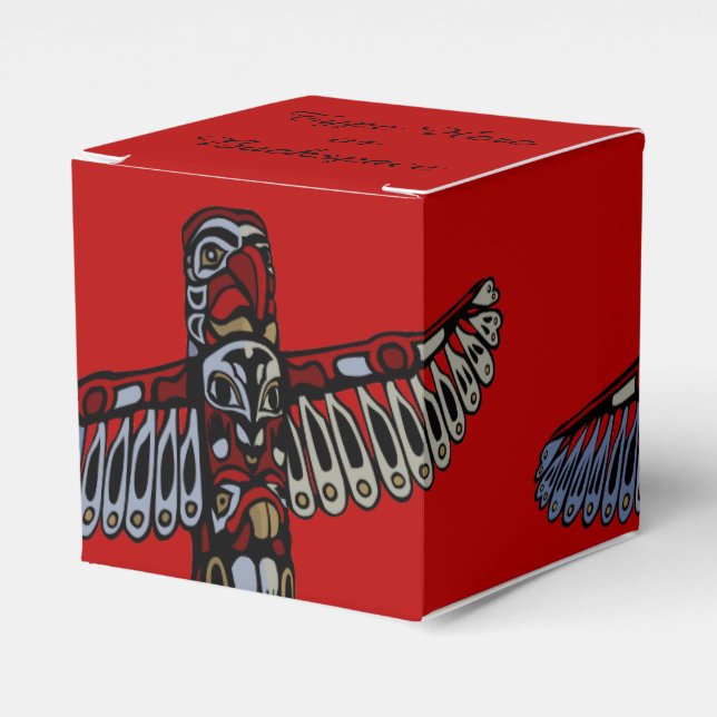 Vancouver Gift Box Personalised Totem Gift Boxes (Front Side)