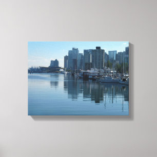 Vancouver Harbour Art Print Seascape Art Canvas