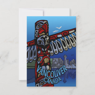 Vancouver Invitations Personalised Vancouver RSVP