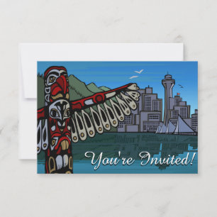 Vancouver Invitations Personalised Vancouver RSVP