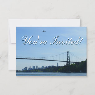 Vancouver Invitations Personalised Vancouver RSVP
