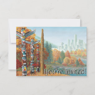 Vancouver Invitations Personalised Vancouver RSVP