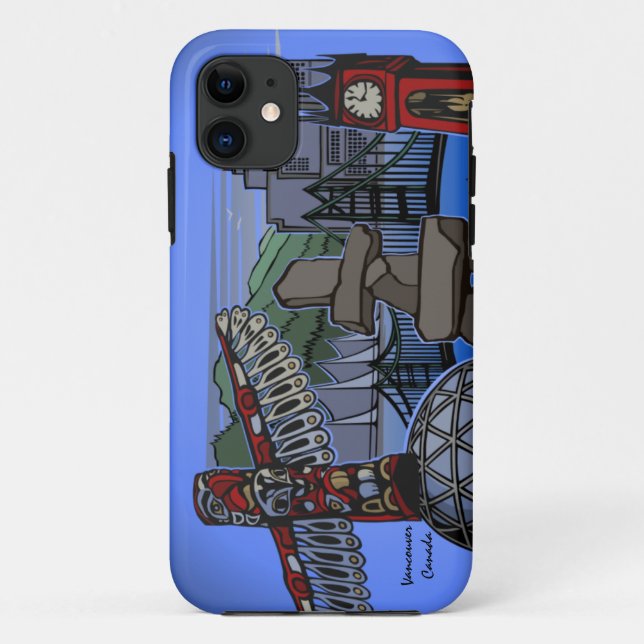 Vancouver iPhone 5 Case Vancouver Totem Pole Gifts (Back)