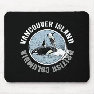 Vancouver Island BC Canada Orca Whales Adventure K Mouse Mat