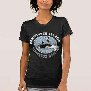 Vancouver Island BC Canada Orca Whales Adventure K T-Shirt